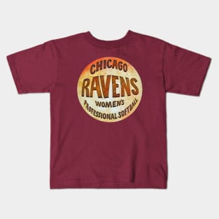 Chicago Ravens Softball Kids T-Shirt